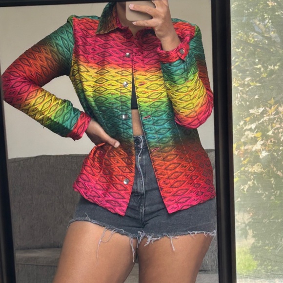 Chico’s colorful blazer - Picture 1 of 3